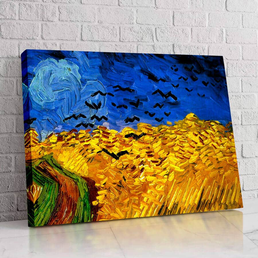 Trigal con cuervos - Vincent van Gogh