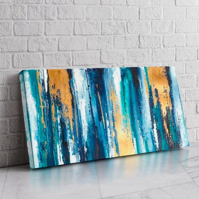 Dorado Azul y Blanco