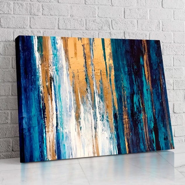 Blanco Azul y Oro
