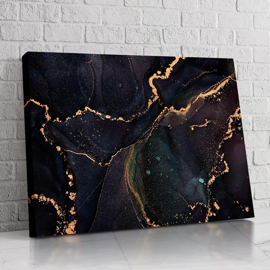 Mármol negro radiante