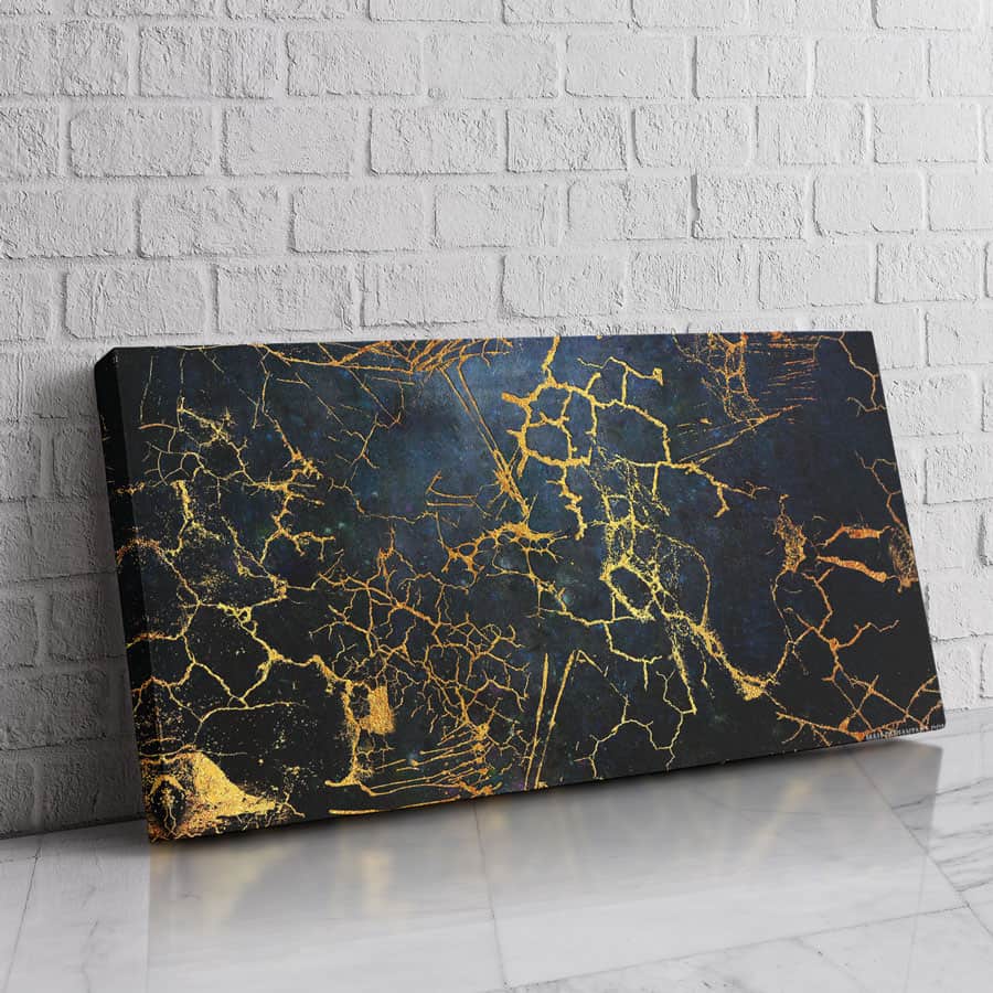 Black mármol con dorado
