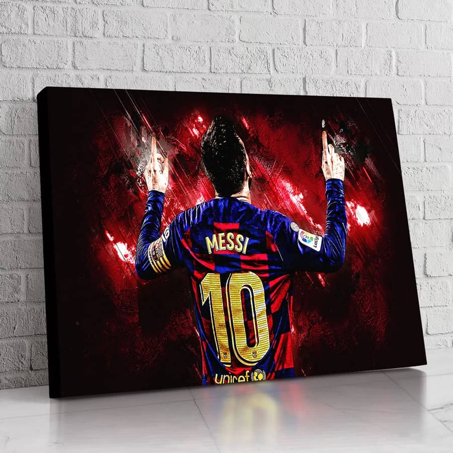 Messi, Invicto en la Cancha