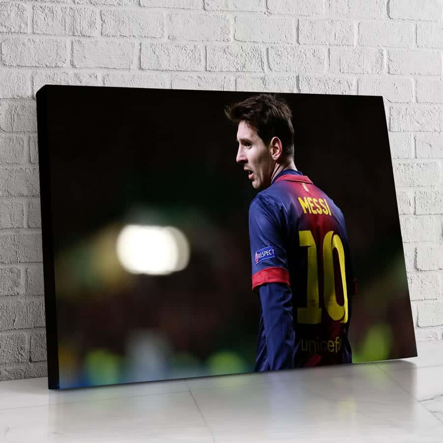 Messi, Invicto en la Cancha