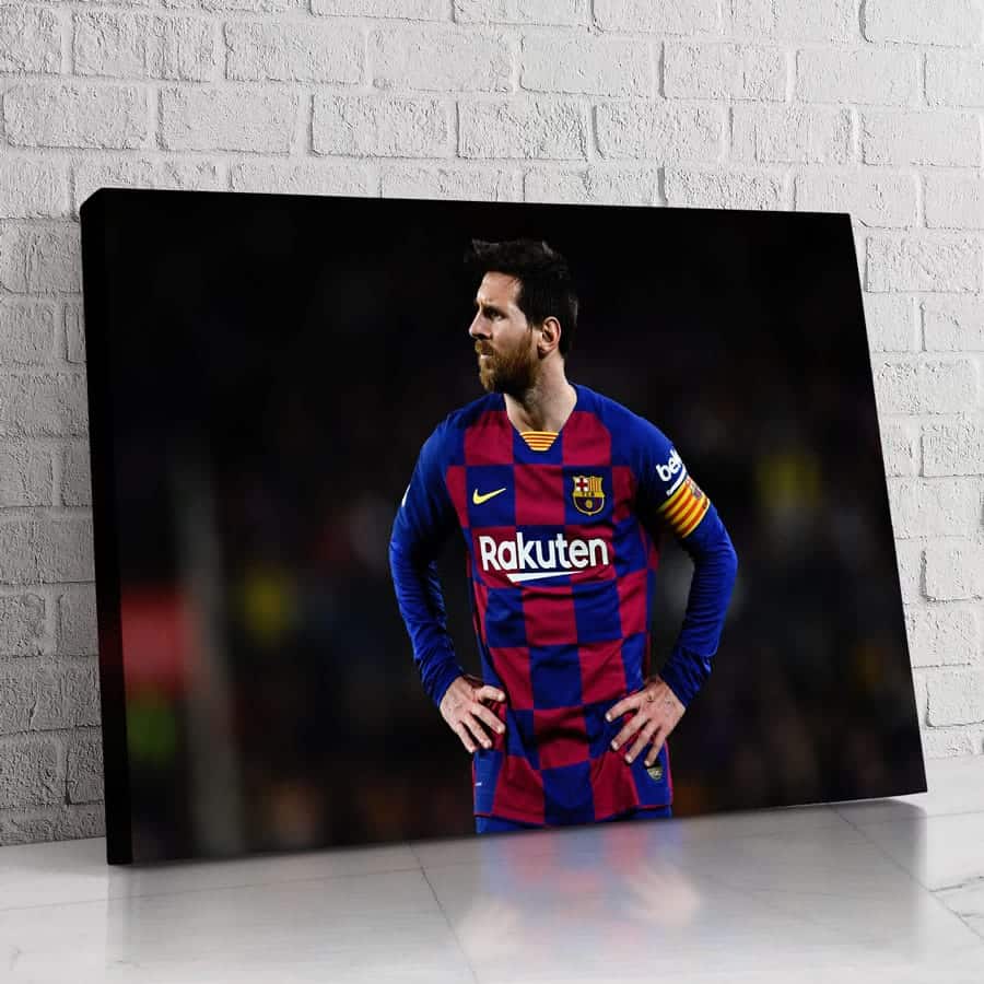 Messi, Emoción en el Campo