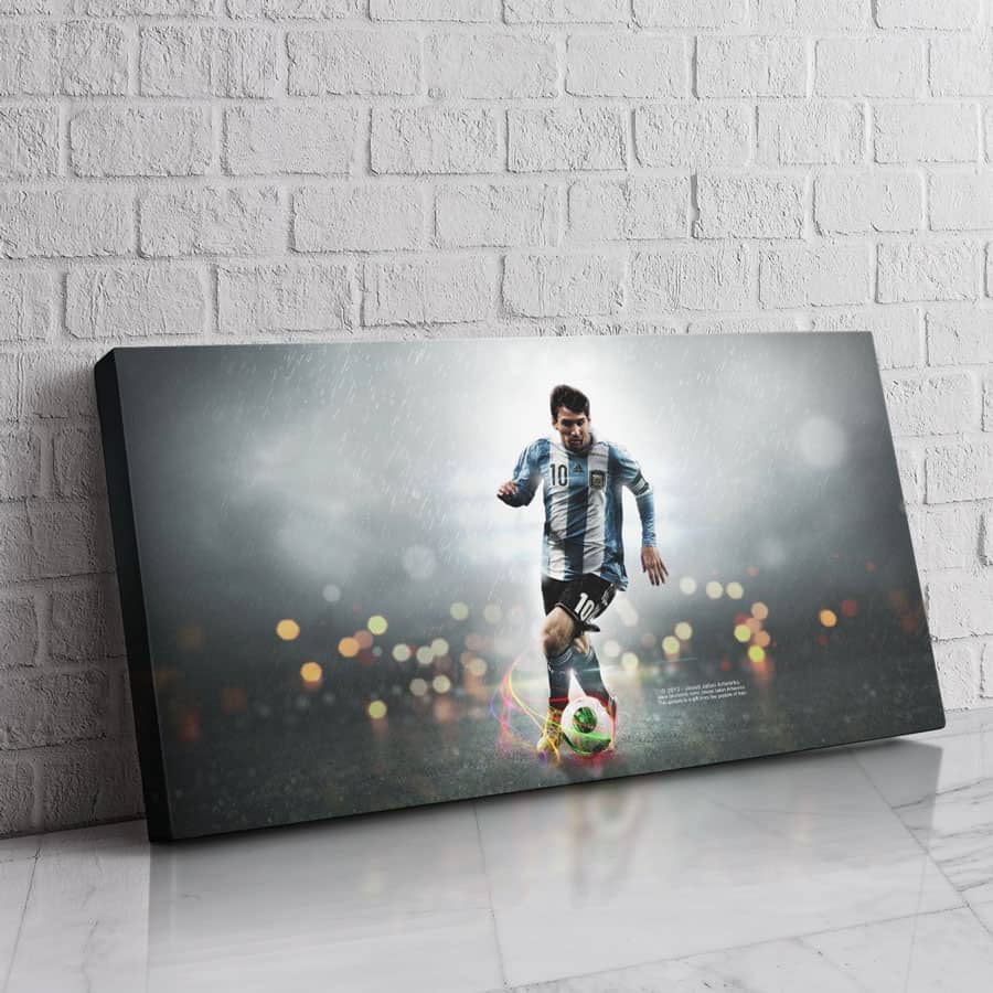 Messi Brillante, Alma Futbolera