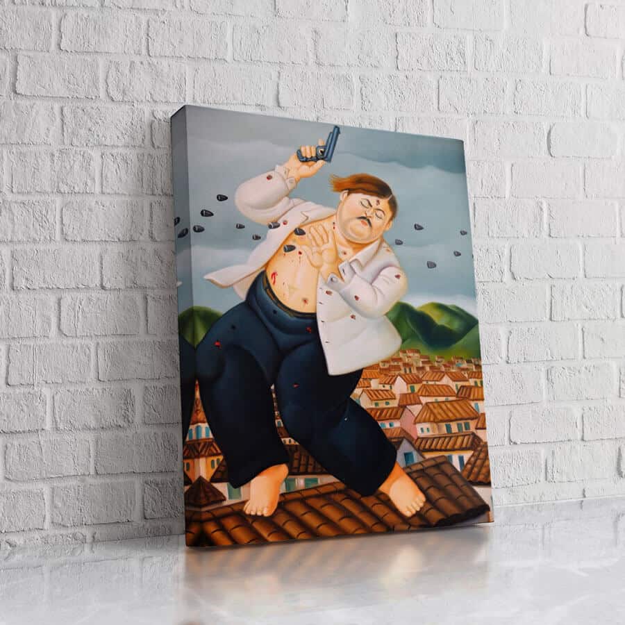 Muerte de Pablo Escobar - Fernando Botero