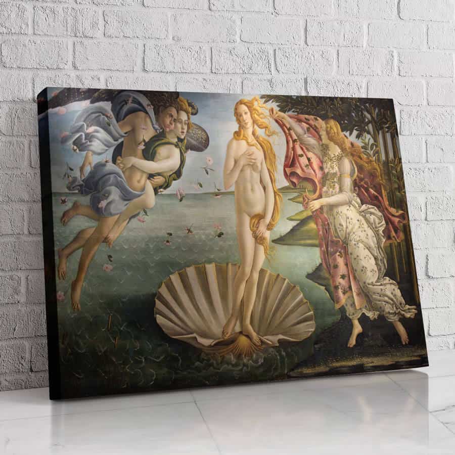 El nacimiento de Venus - Sandro Botticelli